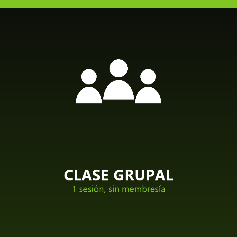 [ACAD-CG1] Clase grupal sin membresía (1 sesión)