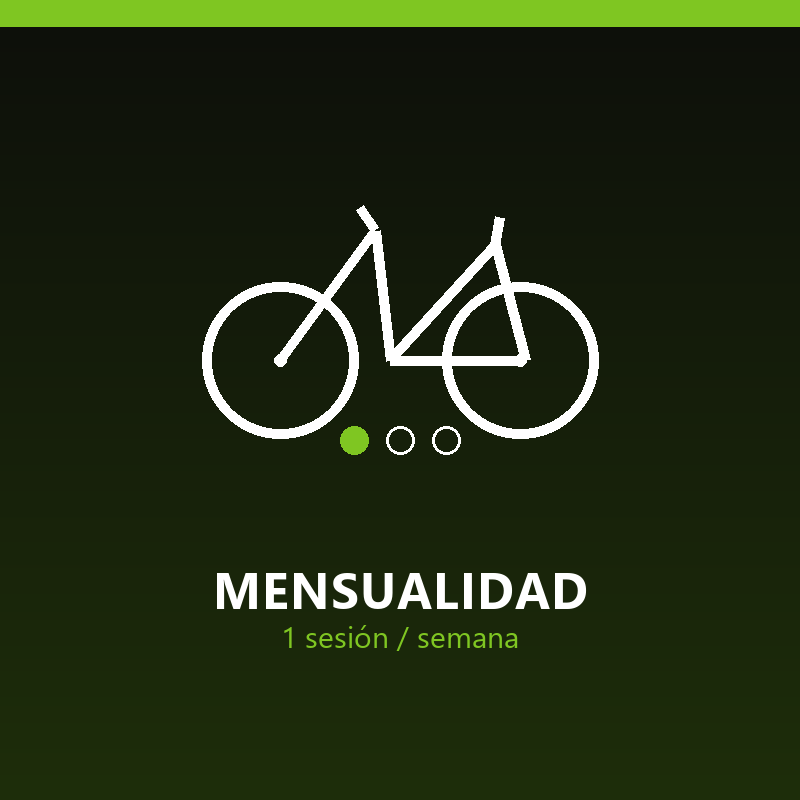 [ACAD-M1] Mensualidad academia — 1 sesión por semana (4 clases/mes)