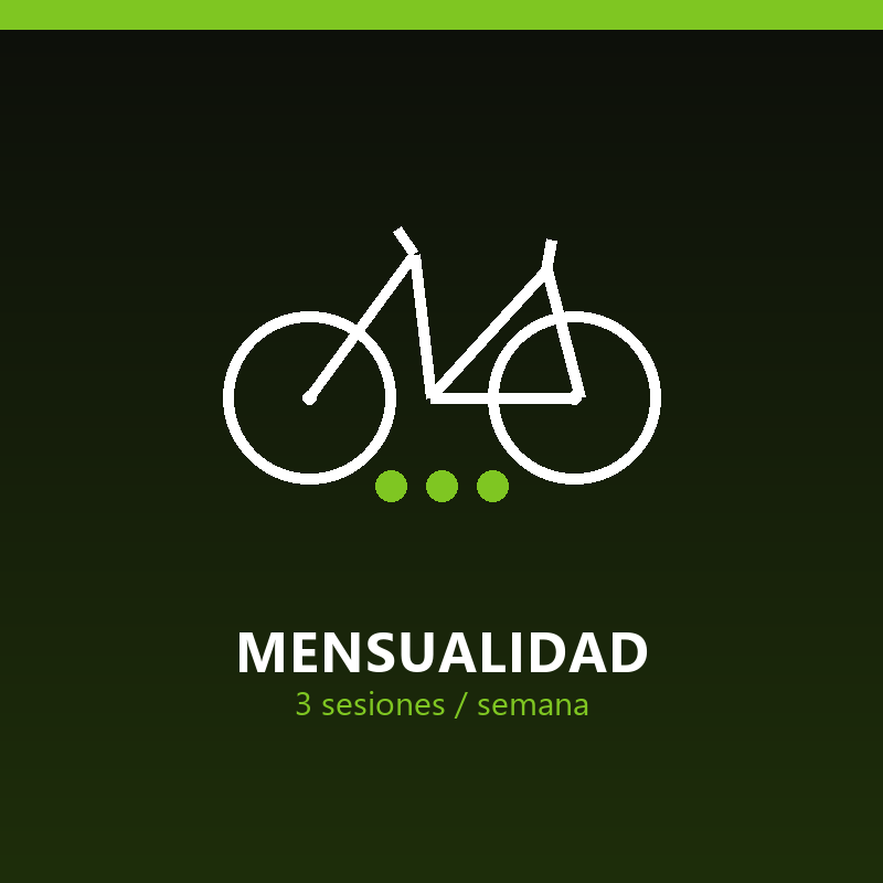 [ACAD-M3] Mensualidad academia — 3 sesiones por semana (12 clases/mes)